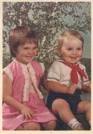 I'm about 4, my brother is 2. And yet, he had a bigger head than I.